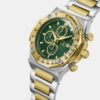 Gc Sportchic Men Quartz Green Dial Chronograph Stainless Steel Watch Z68006G9