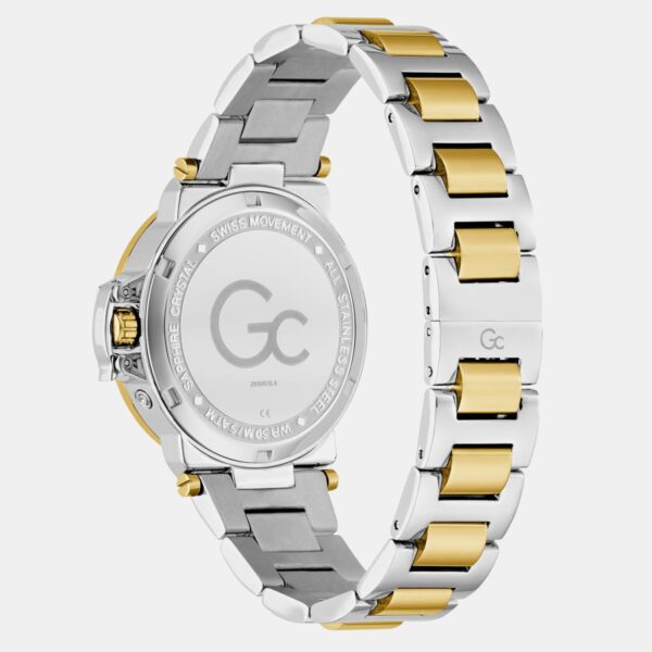 Z69003L6_E Gc Sportchic Women Quartz White Dial Analog Stainless Steel Watch Z69003L6
