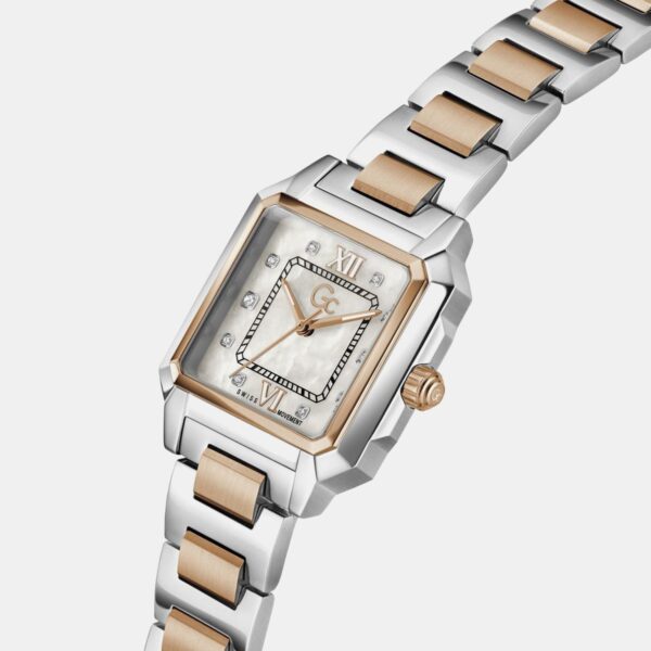 Z72001L1_P Gc Dress Women Quartz White Dial Analog Stainless Steel Watch Z72001L1