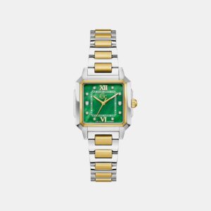 Z72002L9_a7115927-d3a6-426b-8391-370e78c323bd Gc Dress Women Quartz Green Dial Analog Stainless Steel Watch Z72002L9