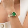 Z73003L9_M Gc Dress Women Quartz Green Dial Analog Stainless Steel Watch Z73003L9