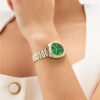 Z73003L9_O Gc Dress Women Quartz Green Dial Analog Stainless Steel Watch Z73003L9