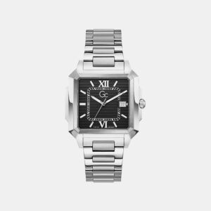 Z74001G4 Gc Dress Men Quartz Black Dial Analog Stainless Steel Watch Z74001G4