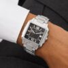 Gc Dress Men Quartz Black Dial Analog Stainless Steel Watch Z74001G4