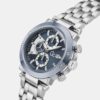 Gc Sportchic Men Quartz Blue Dial Chronograph Stainless Steel Watch Z75002G7