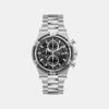 Gc Sportchic Men Quartz Black Dial Chronograph Stainless Steel Watch Z76001G2