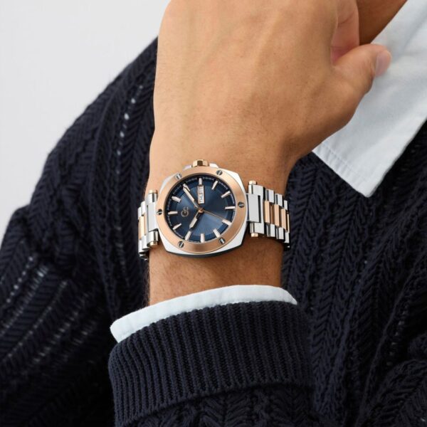 Z78002G7_O Gc Dress Men Quartz Blue Dial Analog Stainless Steel Watch Z78002G7