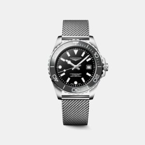 l37884706 Hydroconquest Men Automatic Black Dial Analog Stainless Steel Watch L37884706