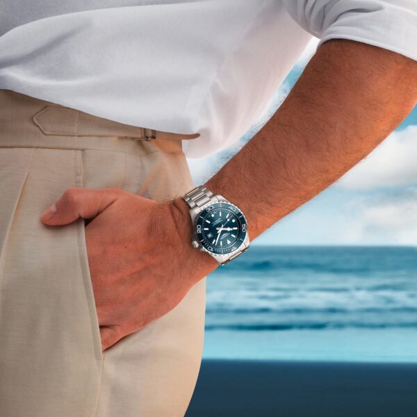 Hydroconquest Men Automatic Blue Dial Analog Stainless Steel Watch L37884966